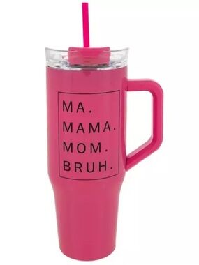 Pink Ma Stainless Steel Tumbler